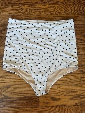 KJ High-Waist Hearts Bottom - L